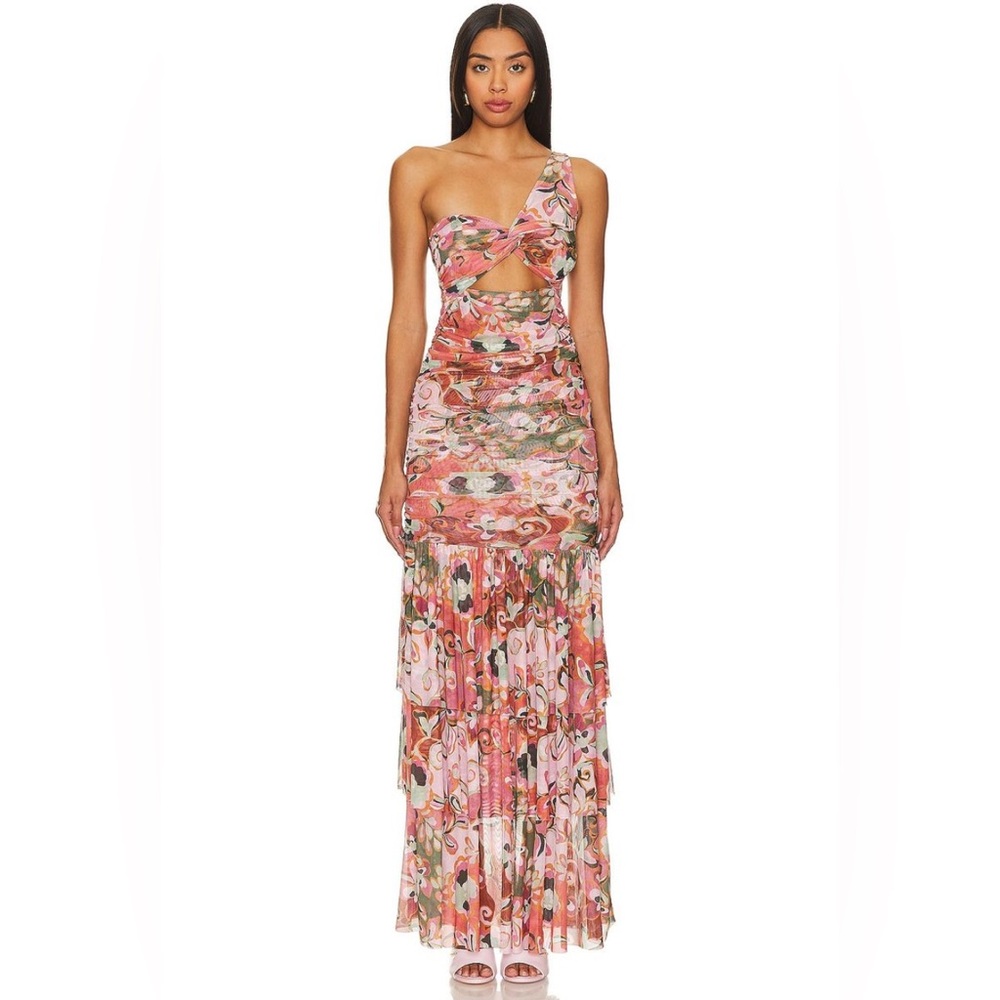 NWT Misa Los Angelos Alethea One-Shoulder Dress